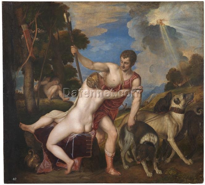 The Tragic Myth of Venus and Adonis – Titian, 1553-1554