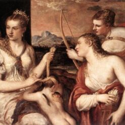 Titian’s Venus Blindfolding Cupid – 1565, Mannerist Mythological Masterpiece