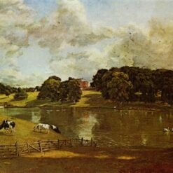 1816 Wivenhoe Park by John Constable – Romantic Oil Landscape on Canvas