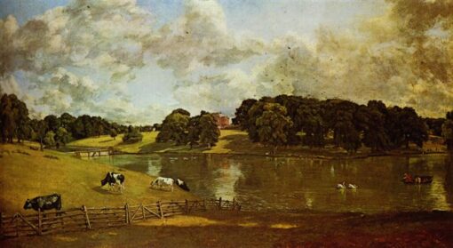 1816 Wivenhoe Park by John Constable – Romantic Oil Landscape on Canvas