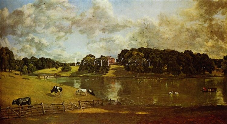 1816 Wivenhoe Park by John Constable – Romantic Oil Landscape on Canvas