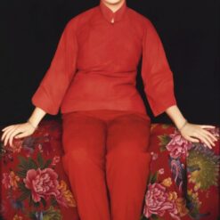 Wang Yidong Oil Painting – "The Bride", 1992 – Chinese Realist Figurative Art on Canvas