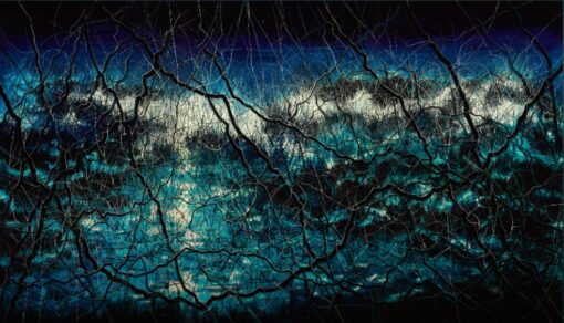 Zeng Fanzhi Untitled Oil Painting – Contemporary Chinese Masterwork
