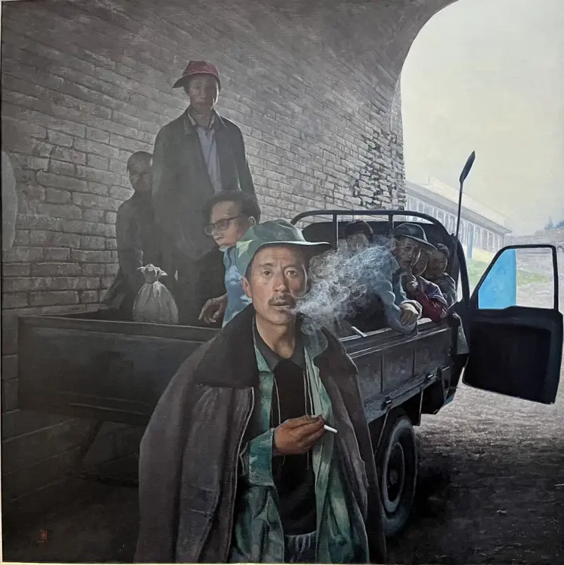 Between Light and Shadow: A Journey Through Oil Paintings 6 p91731905