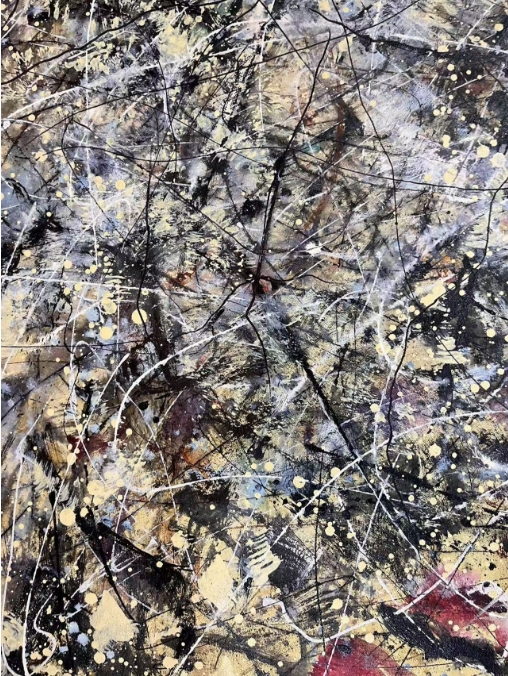 Custom Jackson Pollock Reproduction for a Mexico Client – By DaFen Oil Painting Studio 3 微信截图 20250528011959 1