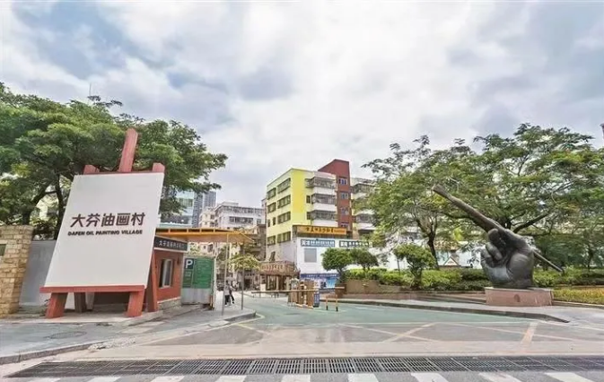 Dafen Village: China's Leading Base for Oil Painting Production and Export 4 搜狗高速浏览器截图20250507151257