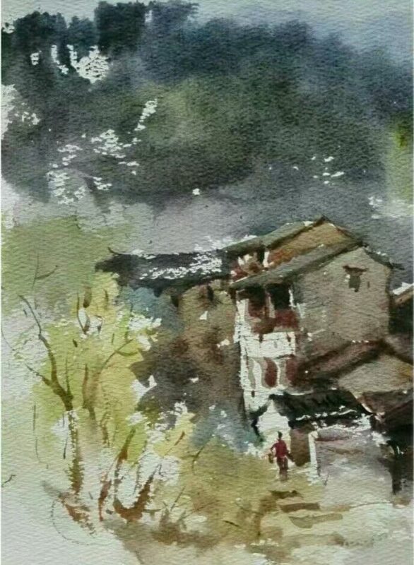 Kemingze: Master of Watercolor from Dafen Village 3 202005071588850944365888 1