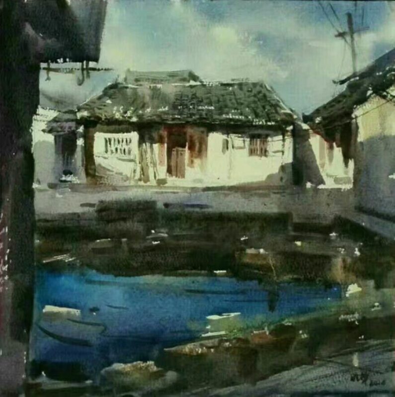 Kemingze: Master of Watercolor from Dafen Village 6 202005071588850947784769