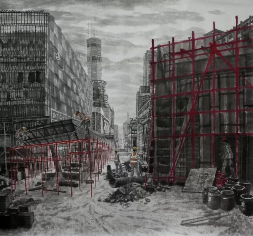 Yang Wen: The Dafen Village Artist Who Paints the Forgotten Corners of Urban Life 5 202205241653399675831008