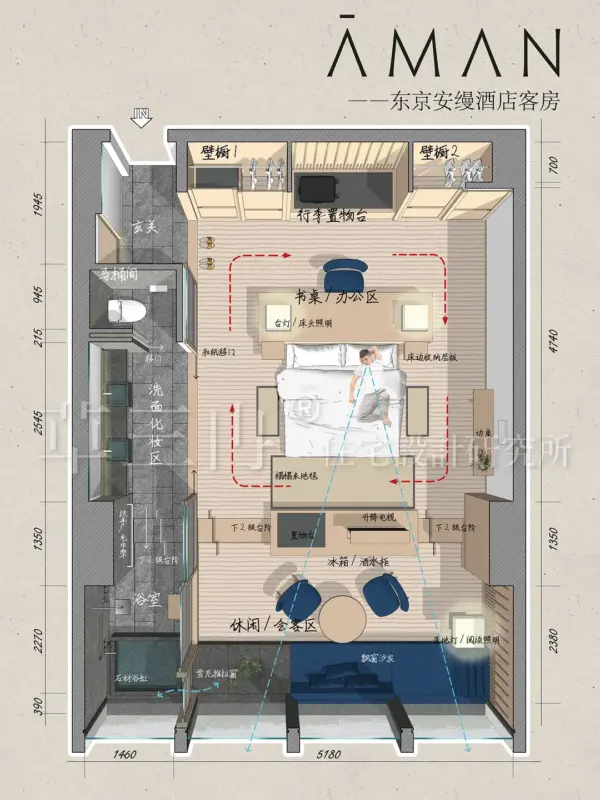 Decoding the Pinnacle of Hotel Room Design — Aman Tokyo 2 p96813410