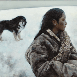 Xuan Ai – 'Heart Song' Oil on Canvas – Contemporary Asian Art Painting