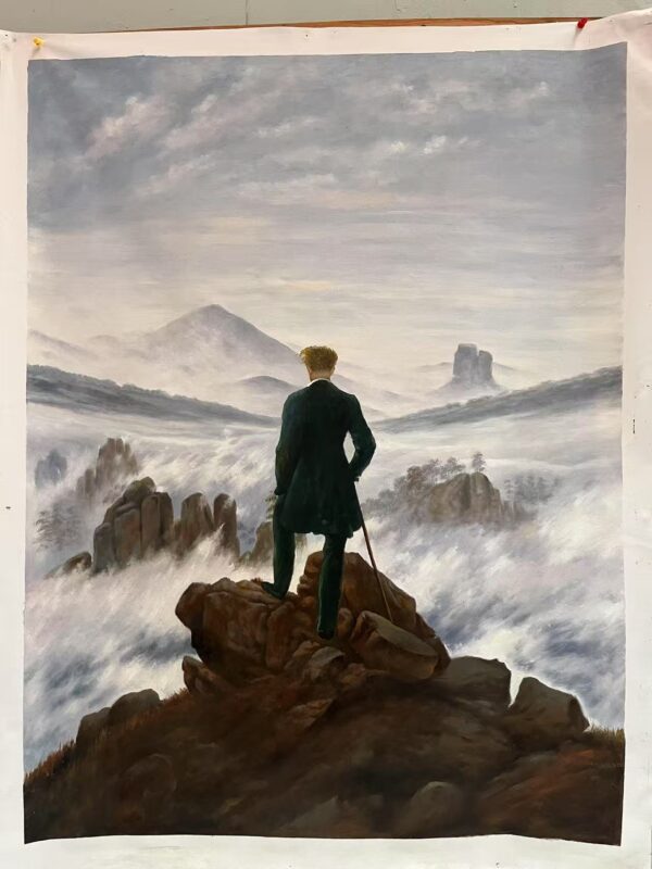 European Romanticism Wall Art | Old Weathered Oil Painting Reproduction from Dafen Oil Painting Studio 2 微信图片 20250713005802