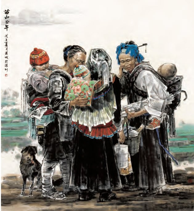 Jiang Hancheng – Renowned Chinese Painter and National First-Class Artist | Member of China Artists Association | Guangzhou Academy of Fine Arts Alumnus 7 202208151660566917631473