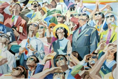 Looking Up: Sweet & Tart” by Signe & Genna Grushovenko – Hand-Painted Reproduction | Dafen Village Oil Painting Studio photo review