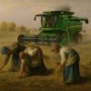 Jean-François Millet “The Gleaners” Custom Oil Painting Deposit – DaFen Village Art Studio