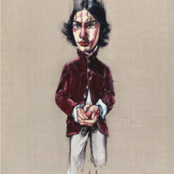 Zeng Fanzhi “After the Mask” Oil Painting Replica | Contemporary Chinese Expressionist Art on Canvas