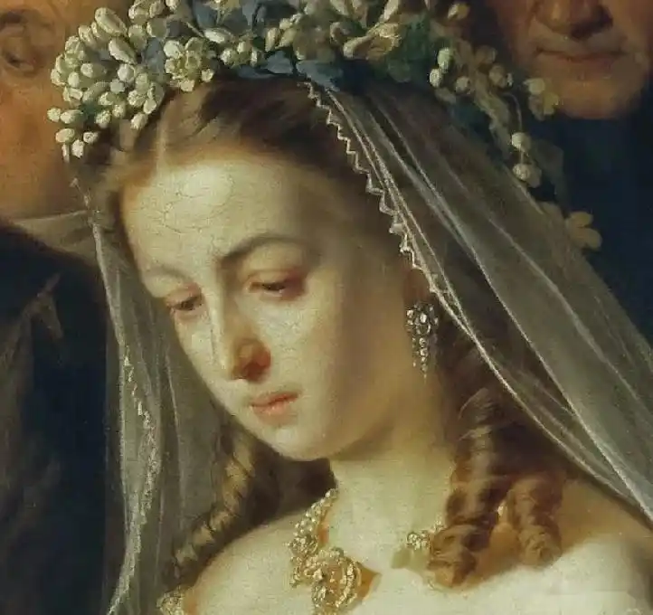 The Unequal Marriage (1862) by Vasily Pukirev | Young Bride Forced to Wed an Old Groom 3 9213b07eca80653894c6e8ae2b173a4bac3482bd
