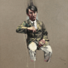 Zeng Fanzhi Oil Painting “Picasso” | Contemporary Chinese Expressionist Art on Canvas, Oil Color Artwork
