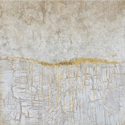 Abstract Oil Painting with Metallic Gold Cracks – Custom Large Canvas Art for Luxury Home Decoration