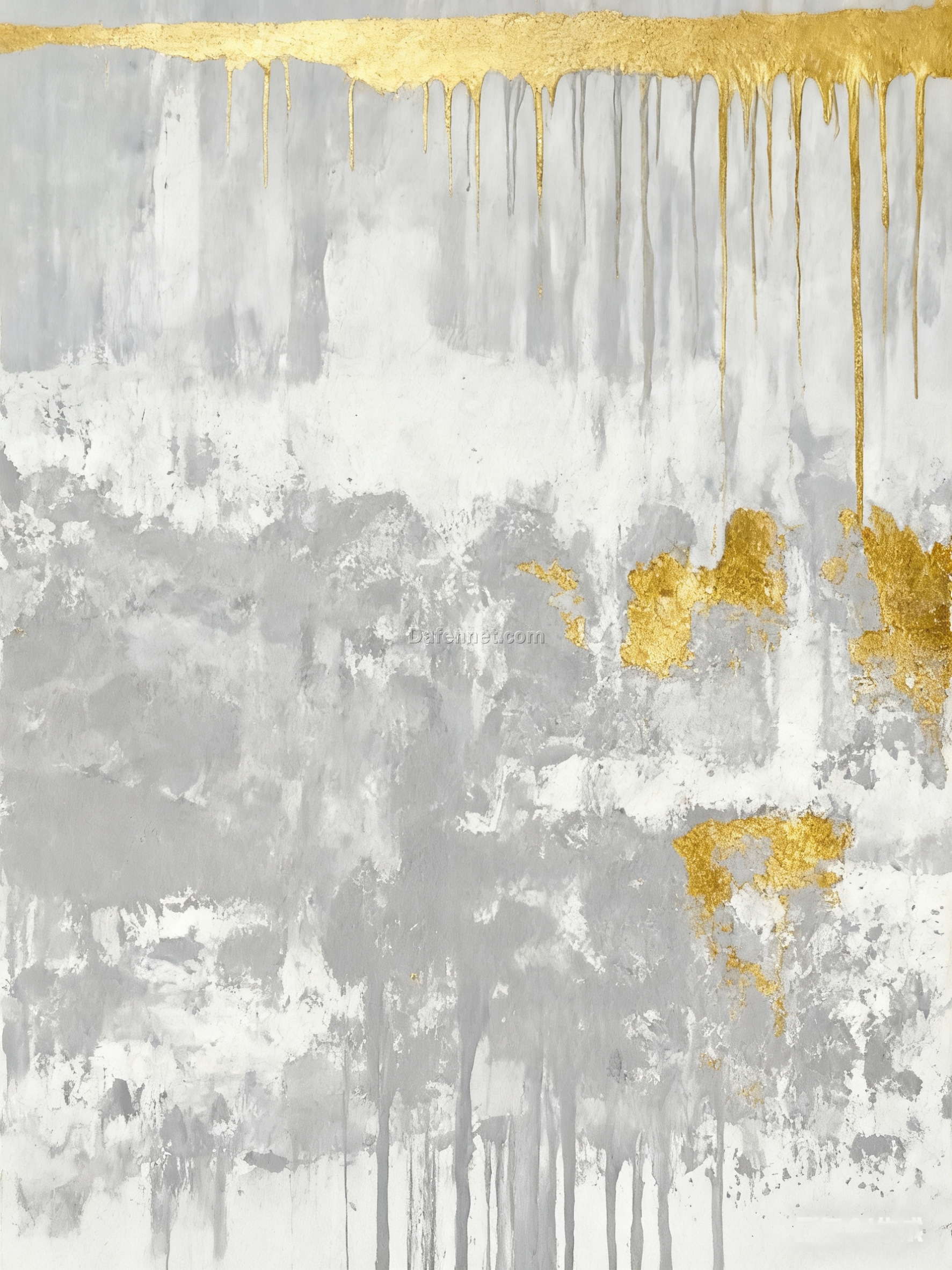 White Abstract Minimalist Oil Painting – Textured Modern Wall Art for Home & Office