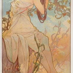 The Seasons: Summer, 1896 – Alphonse Mucha | Hand-Painted Oil on Canvas by Dafen Village Studio
