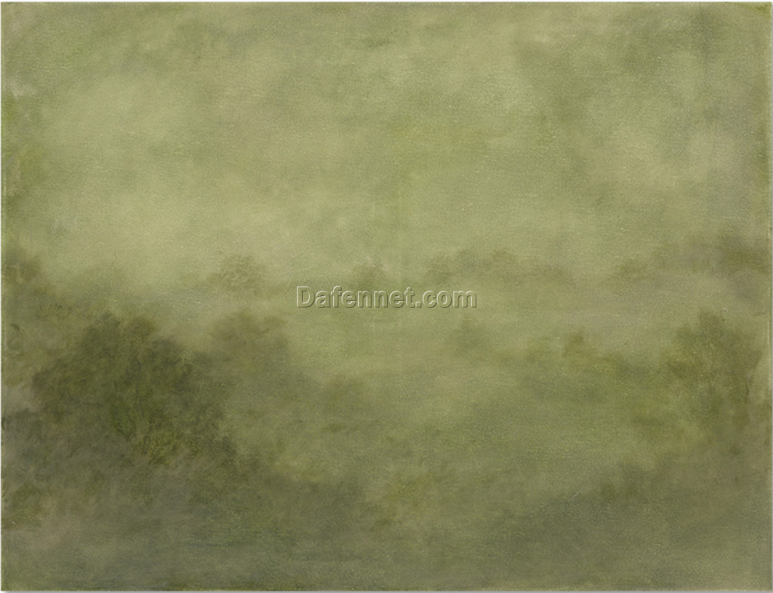 Custom Abstract Landscape Oil Painting – Hand-Painted by Dafen Village Artists