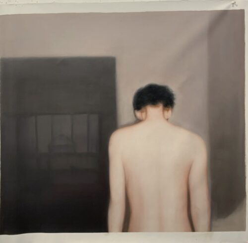 Gerhard Richter I.G. (790-3) 1993 Oil on Canvas Custom Reproduction | German Master’s Blurred Photo-Painting Style Artwork photo review