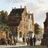 800px adrianus eversen figures in a busy street 1853.jpgLarge