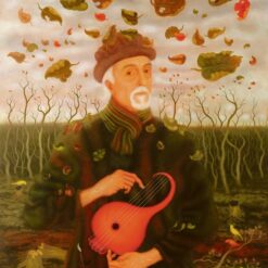 🖼️ Hand-Painted Reproduction — “Man with the Lute” Inspired by Brauer | Oil Painting on Canvas or Wood Panel