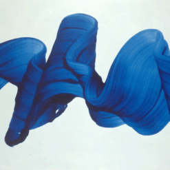 💙 It’s Raining in Naples – James Nares | Hand-Painted Oil Reproduction | Contemporary Abstract Brushstroke Art