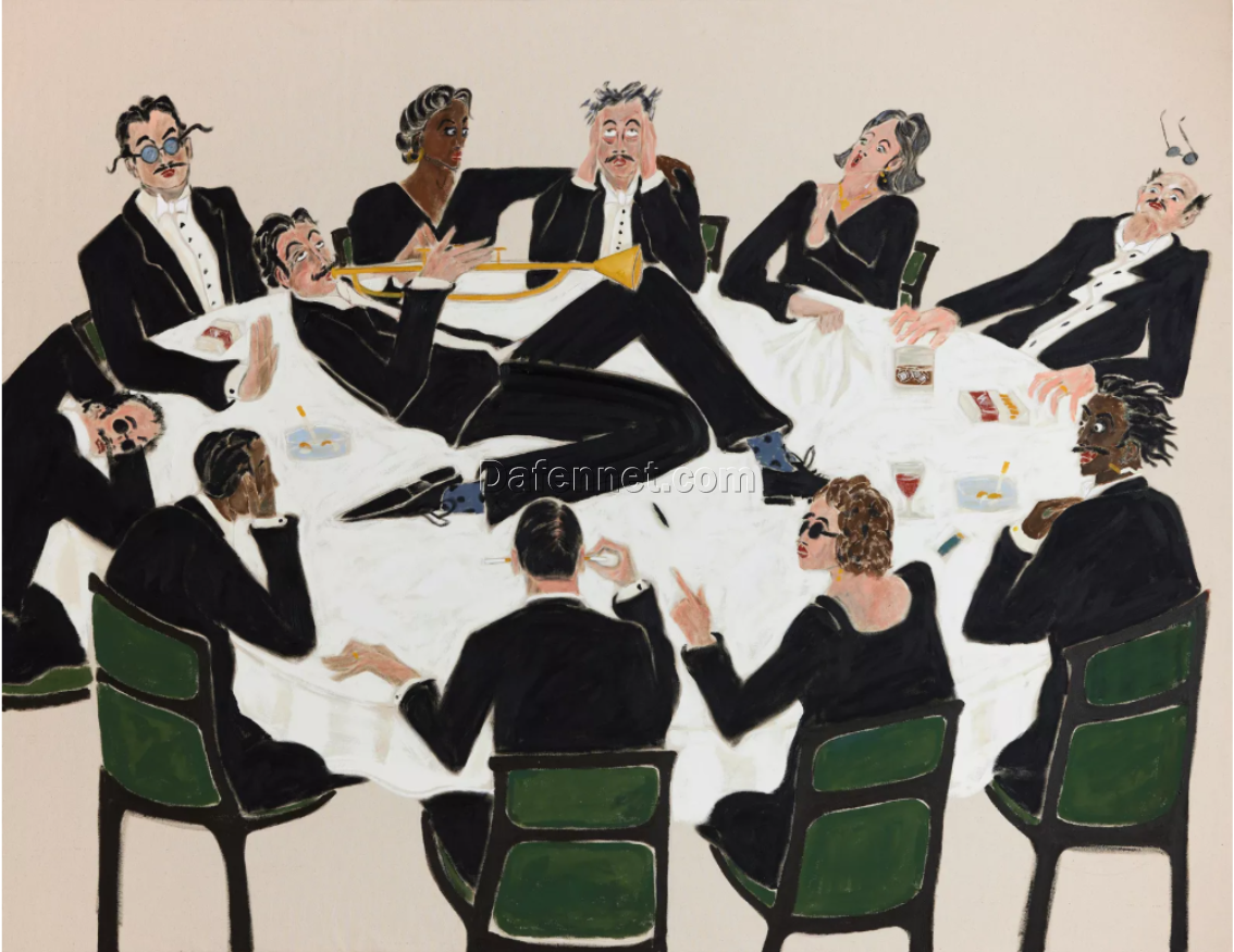 Jack Penny – “The Entertainment” | Museum-Quality Hand-Painted Oil Painting Reproduction | Dafen Village Studio