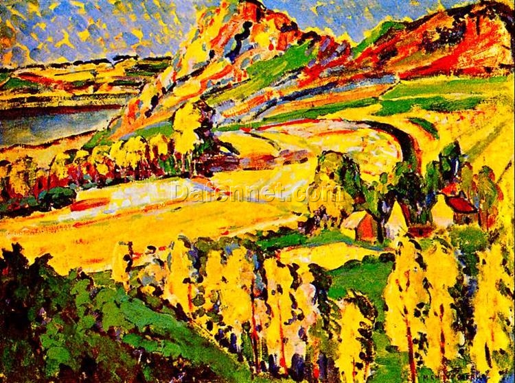 Emily Carr – Autumn in France (1911) | Fauvism | Museum-Quality Hand-Painted Reproduction