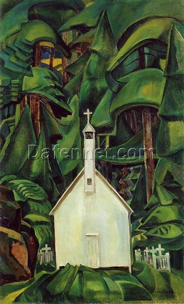 Emily Carr – Indian Church (1929) | Cubism & Post-Impressionism | Museum-Quality Hand-Painted Reproduction