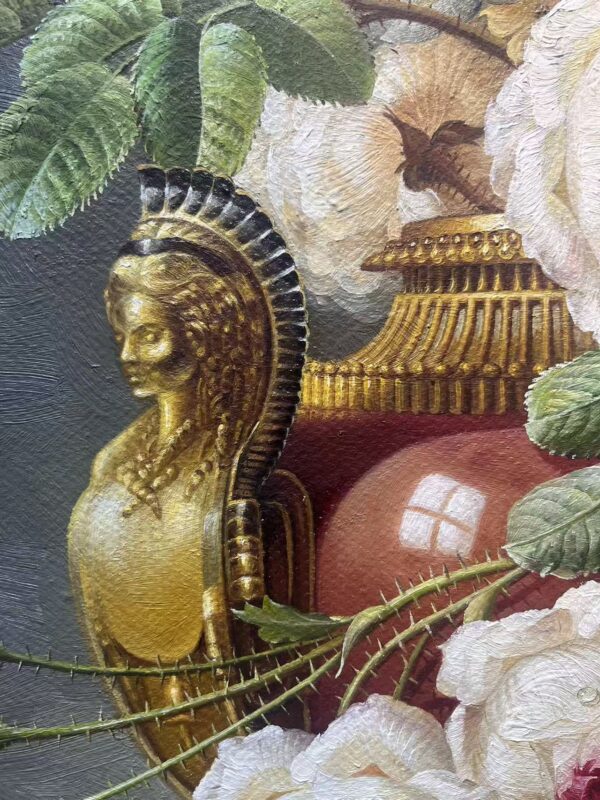 Dafen Village Oil Painting Studio Recreates a Hyper-Realistic Floral Masterpiece by Cornelis van Spaendonck 2 微信图片 20251204003008 309 66