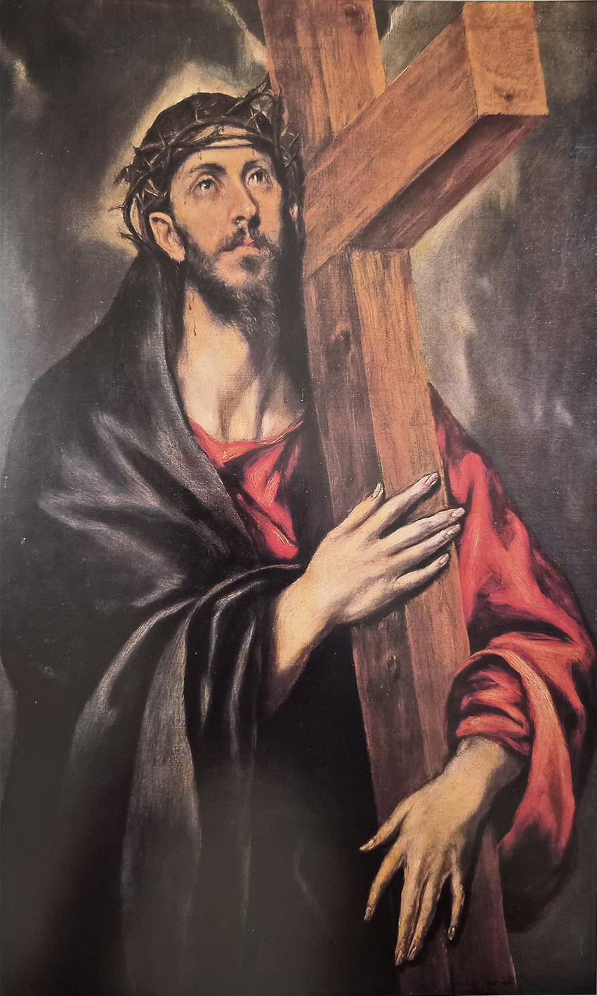 El Greco: Christ Carrying the Cross (New York Edition) – Museum-Quality Hand-Painted Oil Reproduction