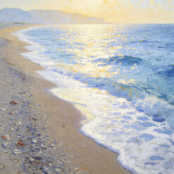 Ocean oil painting
