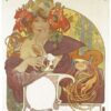 Alphonse Mucha Bieres de la Meuse 1897 cuadro al óleo pintado a mano reproducción