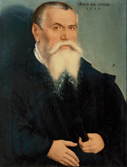 Lucas Cranach the Elder Portrait Oil Painting (Museum-Quality) Custom Renaissance Portrait