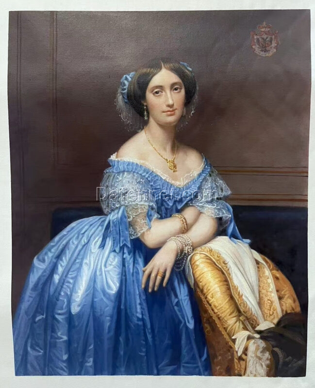 The Princesse de Broglie – Museum Quality Hand-Painted Oil Painting Reproduction on Canvas 2 The Princesse de Broglie