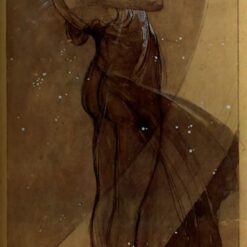 Alphonse Mucha Estrella del Norte 1902 óleo pintado a mano reproducción
