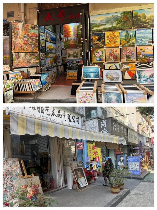 Shenzhen Diaries: Why Dafen Oil Painting Village is My New Obsession 🎨✨ 2 Shenzhen-Tagebücher: Warum Dafen Oil Painting Village meine neue Obsession ist 🎨✨ Ölgemälde von Dafen Oil Painting Village Studio