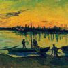 Museum-Quality Hand-Painted Vincent Van Gogh "The Stevedores in Arles" Oil Painting | Custom Sizes & Framing Options