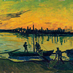 Museum-Quality Hand-Painted Vincent Van Gogh "The Stevedores in Arles" Oil Painting | Custom Sizes & Framing Options