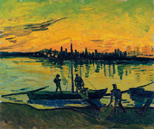 Museum-Quality Hand-Painted Vincent Van Gogh “The Stevedores in Arles” Oil Painting | Custom Sizes & Framing Options