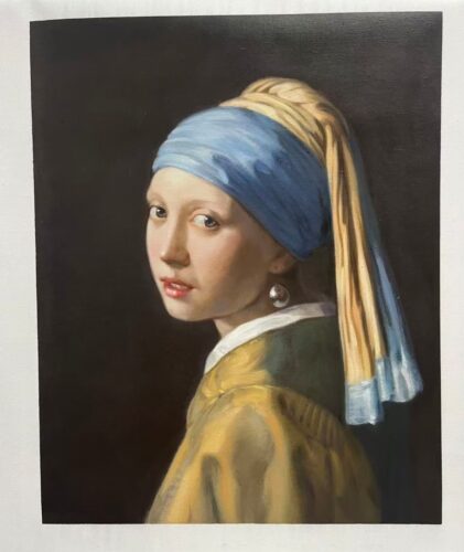 The Girl with a Pearl Earring -Johannes Vermeer photo review