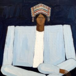 geometric ethnic figure art