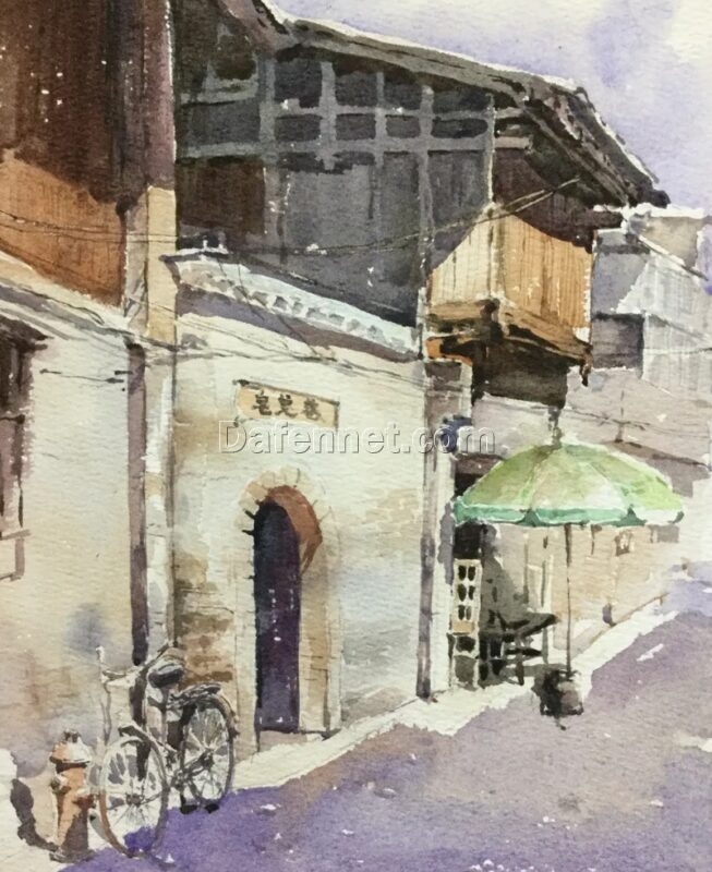 Meet the Master: Inside the Fluid World of Guangdong Watercolor Association Member Yu Minggao 1 Meet the Master: Inside the Fluid World of Guangdong Watercolor Association Member Yu Minggao oil painting by Dafen Oil Painting Village Studio