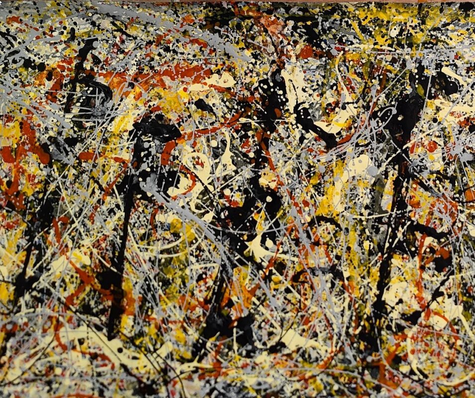 Capturing Chaos: The Museum-Quality Jackson Pollock Reproduction Turning Heads 2 Capturing Chaos: The Museum-Quality Jackson Pollock Reproduction Turning Heads oil painting by Dafen Oil Painting Village Studio