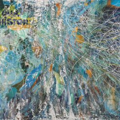 Aguanile: The Spiritual Cleansing of Home | 2024 Abstract Graffiti Oil Painting