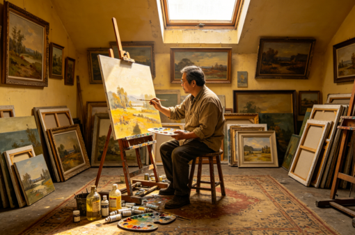 Museum-Quality Custom Oil Painting – Hand-Painted by Masters with 30 Years of Experience